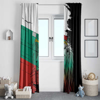Bulgaria Liberation Day Window Curtain Bulgarian Lion National Pride Patriotic