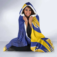 Bosnia and Herzegovina Independence Day Personalized Hooded Blanket Medieval Dragon Fleur-de-Lis Patriotic