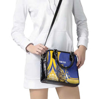 Bosnia and Herzegovina Independence Day Personalized Shoulder Handbag Medieval Dragon Fleur-de-Lis Patriotic