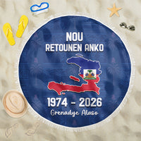 Haiti Football Beach Blanket Nou Retounen Anko 1974-2026