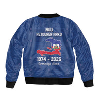 Haiti Football Bomber Jacket Nou Retounen Anko 1974-2026