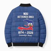 Haiti Football Bomber Puffer Jacket Nou Retounen Anko 1974-2026