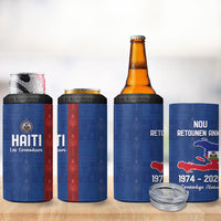 Haiti Football 4 in 1 Can Cooler Tumbler Nou Retounen Anko 1974-2026