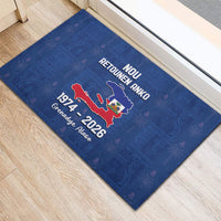 Haiti Football Rubber Doormat Nou Retounen Anko 1974-2026