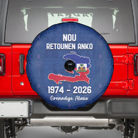 Haiti Football Spare Tire Cover Nou Retounen Anko 1974-2026