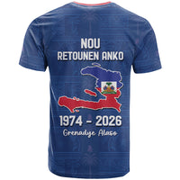 Haiti Football T shirt Nou Retounen Anko 1974-2026