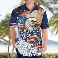 United States Fourth Of July Hawaiian Shirt Eagle Dead With American Flag