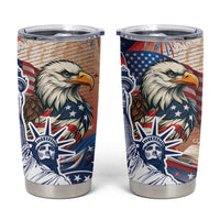 United States Fourth Of July Tumbler Cup Eagle Dead With American Flag
