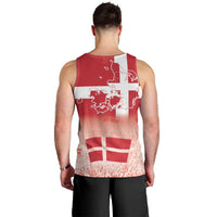 Danish National Flag Day Men Tank Top Coat Of Arms With Map