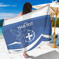 Personalized National Greek Flag Day Sarong Elliniki Dimokratia