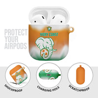 Ivory Coast Football AirPods Case Proud Elephant Fan Edition