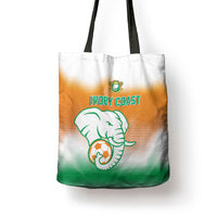 Ivory Coast Football Tote Bag Proud Elephant Fan Edition