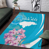Personalized Honduras Independence Day Area Rug With White Tailed Deer - Wonder Print Shop
