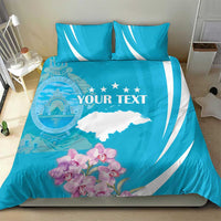 Personalized Honduras Independence Day Bedding Set With White Tailed Deer - Wonder Print Shop