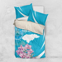 Personalized Honduras Independence Day Bedding Set With White Tailed Deer - Wonder Print Shop