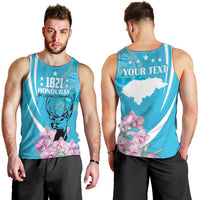 Personalized Honduras Independence Day Men Tank Top With White Tailed Deer - Wonder Print Shop