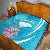 Personalized Honduras Independence Day Quilt With White Tailed Deer - Wonder Print Shop