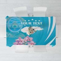 Personalized Honduras Independence Day Tablecloth With White Tailed Deer - Wonder Print Shop