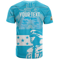 Personalized Honduras Scarlet Macaw T Shirt Happy Independence Day 1821 - Wonder Print Shop