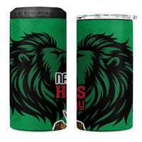 Kenya National Heroes Day 4 in 1 Can Cooler Tumbler Mashujaa With Lion Head And Coat Of Arms - Wonder Print Shop