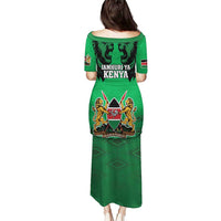 Kenya National Heroes Day Puletasi Mashujaa With Lion Head And Coat Of Arms - Wonder Print Shop
