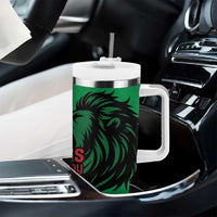 Kenya National Heroes Day Tumbler With Handle Mashujaa With Lion Head And Coat Of Arms - Wonder Print Shop