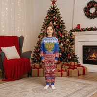 Russia Christmas Pajama Set Double Headed Eagle Christmas Patterns - Wonder Print Shop