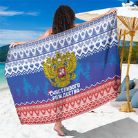 Russia Christmas Sarong Double Headed Eagle Christmas Patterns - Wonder Print Shop