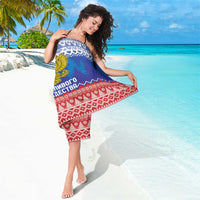 Russia Christmas Sarong Double Headed Eagle Christmas Patterns - Wonder Print Shop