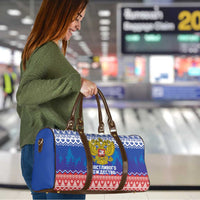 Russia Christmas Travel Bag Double Headed Eagle Christmas Patterns - Wonder Print Shop