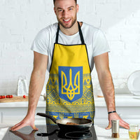 Ukraine Trident Christmas Apron Vyshyvanka Patterns - Wonder Print Shop
