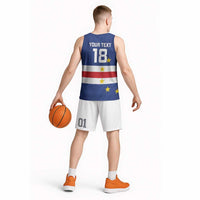 Cape Verde Football Custom Basketball Jersey Go Champion Sporty Style - Wonder Print Shop