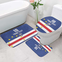 Cape Verde Football Custom Bathroom Set Go Champion Sporty Style - Wonder Print Shop