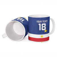 Cape Verde Football Custom Ceramic Mug Go Champion Sporty Style - Wonder Print Shop