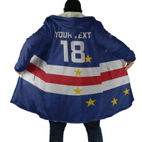 Cape Verde Football Custom Cloak Go Champion Sporty Style - Wonder Print Shop
