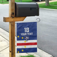 Cape Verde Football Custom Garden Flag Go Champion Sporty Style - Wonder Print Shop