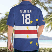 Cape Verde Football Custom Hawaiian Shirt Go Champion Sporty Style - Wonder Print Shop