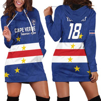 Cape Verde Football Custom Hoodie Dress Go Champion Sporty Style - Wonder Print Shop