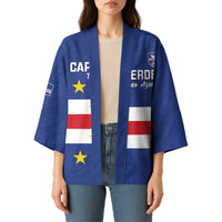 Cape Verde Football Custom Kimono Go Champion Sporty Style - Wonder Print Shop