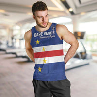 Cape Verde Football Custom Men Tank Top Go Champion Sporty Style - Wonder Print Shop