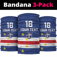 Cape Verde Football Custom Neck Gaiter Go Champion Sporty Style - Wonder Print Shop