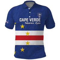 Cape Verde Football Custom Polo Shirt Go Champion Sporty Style - Wonder Print Shop
