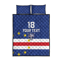 Cape Verde Football Custom Quilt Bed Set Go Champion Sporty Style - Wonder Print Shop