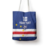 Cape Verde Football Custom Tote Bag Go Champion Sporty Style - Wonder Print Shop