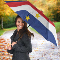 Cape Verde Football Custom Umbrella Go Champion Sporty Style - Wonder Print Shop