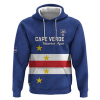 Cape Verde Football Custom Zip Hoodie Go Champion Sporty Style - Wonder Print Shop