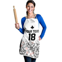 Canada Rugby Custom Apron Maple Leafs Go Champion - Wonder Print Shop