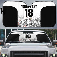 Canada Rugby Custom Auto Sun Shade Maple Leafs Go Champion - Wonder Print Shop