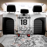 Canada Rugby Custom Back Car Seat Cover Maple Leafs Go Champion - Wonder Print Shop