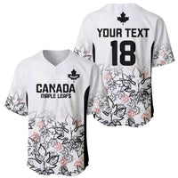 Canada Rugby Custom Baseball Jersey Maple Leafs Go Champion - Wonder Print Shop